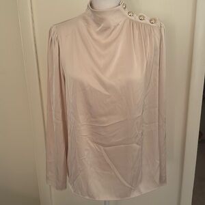 Parisian silk blouse